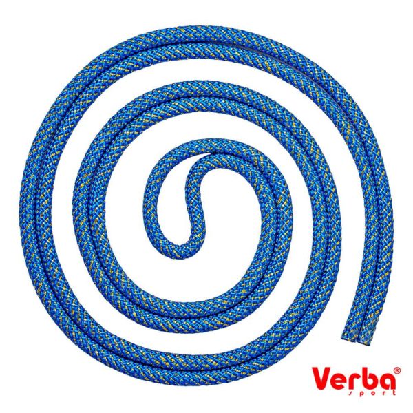 Скакалка Verba «String» 3м. синяя с золотым