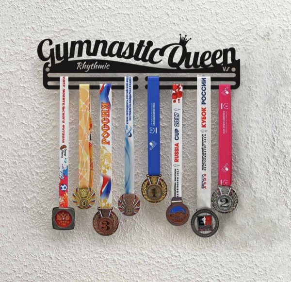 Медальница «Королева гимнастики» 50 см.
