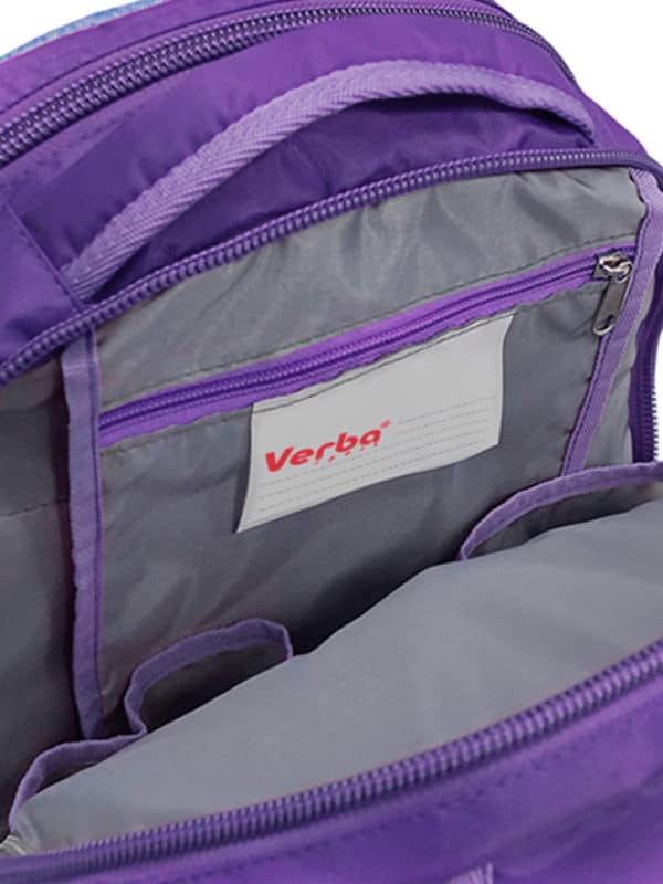 Рюкзак VERBA L 051 фиолетовый/лента 42*30*17