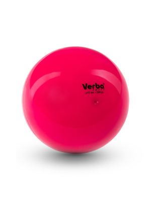Мяч Verba Sport 15см. однотонный розовый